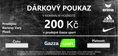 DÁRKOVÝ POUKAZ WEB 200,- Kč č.1