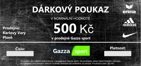 DÁRKOVÝ POUKAZ WEB 500,- Kč č.1