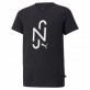 PUMA NEYMAR JR 2.0 LOGO TRIKO DĚTSKÉ - Černá, Bílá č.1