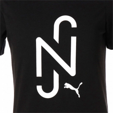 PUMA NEYMAR JR 2.0 LOGO TRIKO DĚTSKÉ - Černá, Bílá č.2