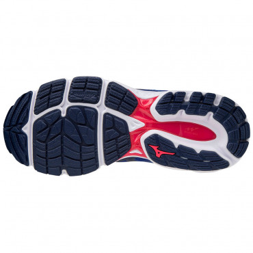 MIZUNO WAVE INSPIRE 16 BĚŽECKÁ OBUV PÁNSKÁ - Modrá, Růžová č.4
