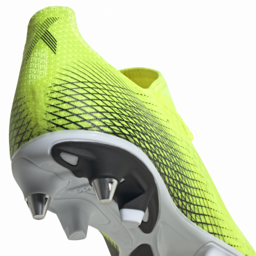 ADIDAS X GHOSTED.3 SG KOLÍKOVÉ KOPAČKY PÁNSKÉ - Neon žlutá, Černá č.4