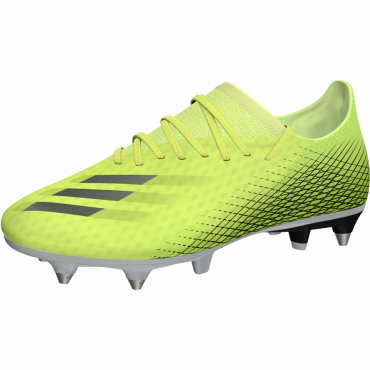 ADIDAS X GHOSTED.3 SG KOLÍKOVÉ KOPAČKY PÁNSKÉ - Neon žlutá, Černá č.5