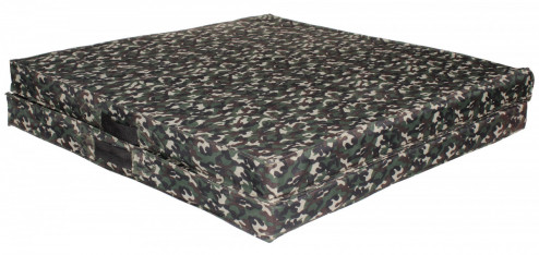 GYMNASTICKÁ ŽÍNĚNKA SKLÁDACÍ 120x60x4 cm - MASKÁČOVÁ č.1