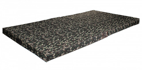 GYMNASTICKÁ ŽÍNĚNKA SKLÁDACÍ 120x60x4 cm - MASKÁČOVÁ č.3