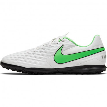 NIKE TIEMPO LEGEND 8 CLUB TURFY PÁNSKÉ - Bílá, Zelená č.4
