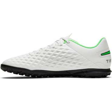NIKE TIEMPO LEGEND 8 CLUB TURFY PÁNSKÉ - Bílá, Zelená č.5
