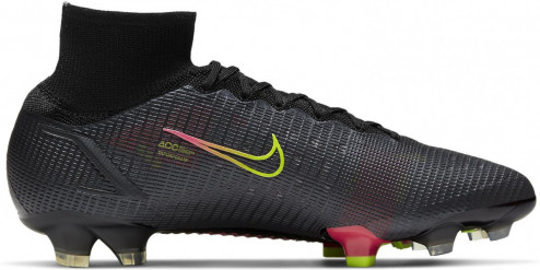 NIKE MERCURIAL SUPERFLY 8 ELITE FG KOPAČKY PÁNSKÉ - Černá, Červená, Žlutá č.4