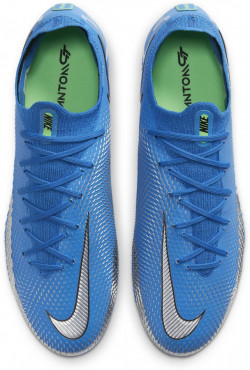 NIKE PHANTOM GT ELITE FG KOPAČKY PÁNSKÉ - Světle modrá, Stříbrná č.4
