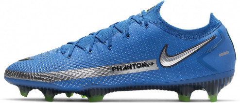 NIKE PHANTOM GT ELITE FG KOPAČKY PÁNSKÉ - Světle modrá, Stříbrná č.8