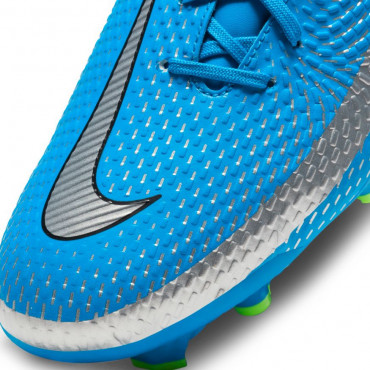 NIKE PHANTOM GT ACADEMY FG/MG KOPAČKY PÁNSKÉ - Světle modrá, Stříbrná č.9