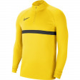 NIKE DRI-FIT ACADEMY TRÉNINKOVÁ MIKINA 1/2 ZIP PÁNSKÁ - Žlutá