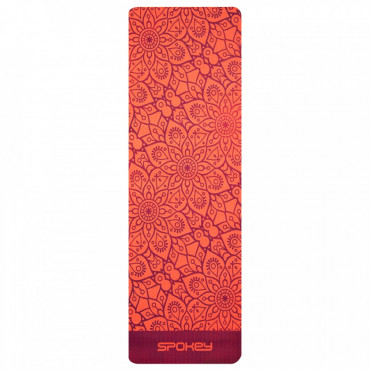 MANDALA PODLOŽKA NA CVIČENÍ 4 MM LOSOSOVÁ - VČETNĚ POPRUHU č.6