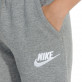 NIKE JOGGER PANT TEPLÁKY BAVLNĚNÉ DĚTSKÉ - Šedá č.6