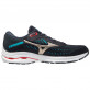 MIZUNO WAVE RIDER 24 BĚŽECKÁ OBUV PÁNSKÁ - Černá, Světle modrá č.5