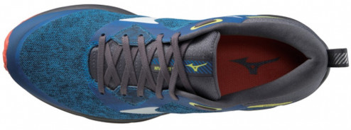 MIZUNO WAVE RIDER TT 2 BĚŽECKÁ OBUV PÁNSKÁ - Modrá, Šedá č.3