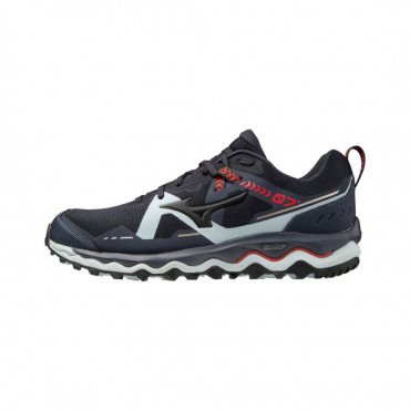MIZUNO WAVE MUJIN 7 BĚŽECKÁ OBUV PÁNSKÁ - Černá, Červená č.6