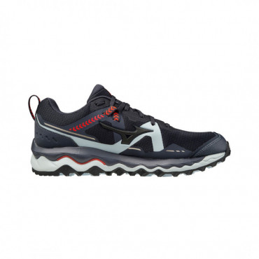 MIZUNO WAVE MUJIN 7 BĚŽECKÁ OBUV PÁNSKÁ - Černá, Červená č.2