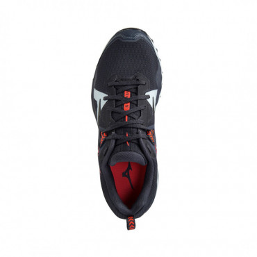 MIZUNO WAVE MUJIN 7 BĚŽECKÁ OBUV PÁNSKÁ - Černá, Červená č.3