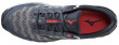 MIZUNO WAVE IBUKI 3 BĚŽECKÁ OBUV PÁNSKÁ - Černá, Šedá č.4