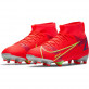 NIKE JR MERCURIAL SUPERFLY 8 ACADEMY FG/MG KOPAČKY DĚTSKÉ - Červená, Žlutá č.1