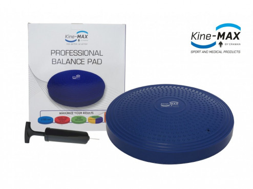 KINE-MAX PROFESSIONAL BALANCE PAD - Modrá č.1