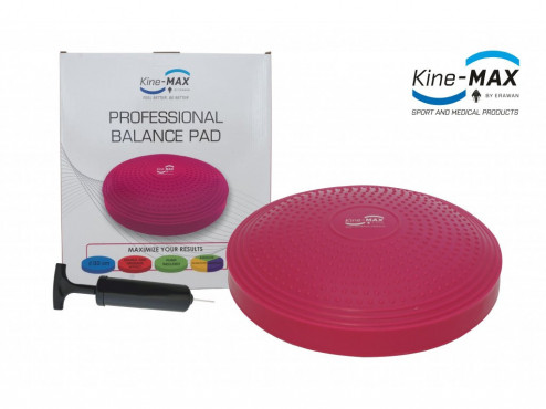 KINE-MAX PROFESSIONAL BALANCE PAD - Růžová č.1