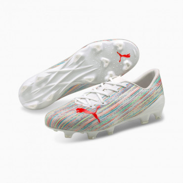 PUMA ULTRA 2.2 FG/AG KOPAČKY PÁNSKÉ - Bílá, Červená č.1