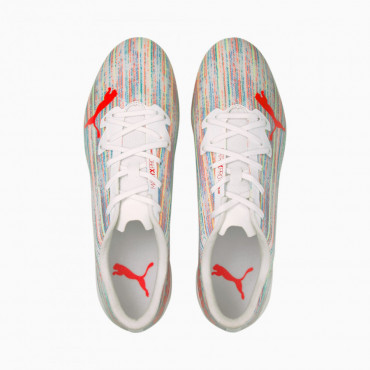 PUMA ULTRA 2.2 FG/AG KOPAČKY PÁNSKÉ - Bílá, Červená č.5
