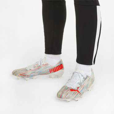PUMA ULTRA 2.2 FG/AG KOPAČKY PÁNSKÉ - Bílá, Červená č.7
