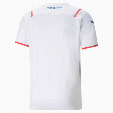 PUMA CZECH REPUBLIC FOTBALOVÝ DRES PÁNSKÝ - Bílá, Červená č.2