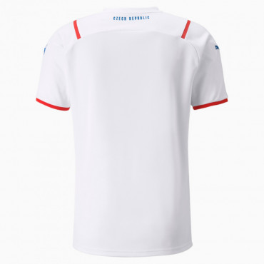 PUMA CZECH REPUBLIC FOTBALOVÝ DRES PÁNSKÝ - Bílá, Červená č.3