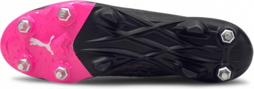 PUMA ULTRA 1.1 MxSG KOLÍKOVÉ KOPAČKY PÁNSKÉ - Černá, Růžová č.3