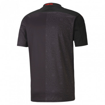 PUMA SK SLAVIA PRAHA AWAY FOTBALOVÝ DRES PÁNSKÝ - Černá, Červená č.2