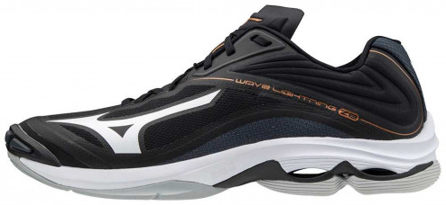 MIZUNO WAVE LIGHTNING Z6 VOLEJBALOVÉ BOTY - Černá, Bílá č.1