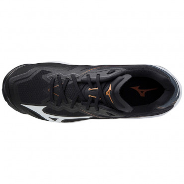 MIZUNO WAVE LIGHTNING Z6 VOLEJBALOVÉ BOTY - Černá, Bílá č.2