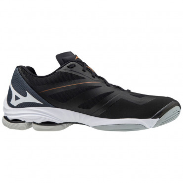 MIZUNO WAVE LIGHTNING Z6 VOLEJBALOVÉ BOTY - Černá, Bílá č.3