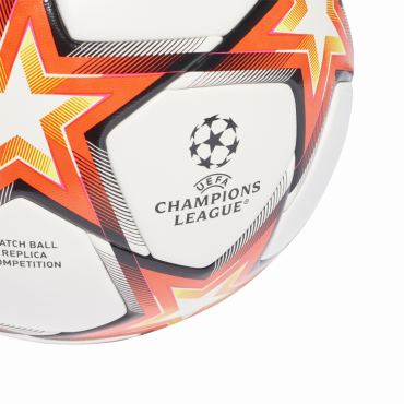 ADIDAS UCL COMPETITION PYROSTORM FOTBALOVÝ MÍČ - Bílá, Oranžová č.3