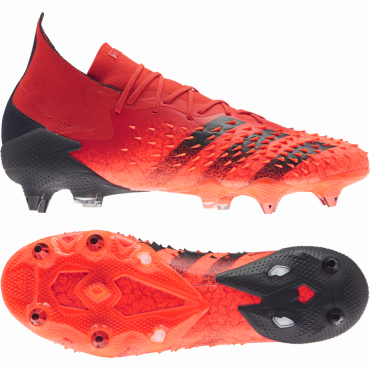 ADIDAS PREDATOR FREAK.1 SG KOPAČKY PÁNSKÉ - Červená, Černá č.1