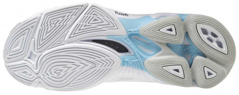 MIZUNO WAVE LIGHTNING Z6 VOLEJBALOVÉ BOTY - Bílá, Červená č.2