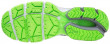 MIZUNO WAVE ULTIMA 12 BĚŽECKÁ OBUV PÁNSKÁ - Zelená, Černá č.2