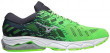 MIZUNO WAVE ULTIMA 12 BĚŽECKÁ OBUV PÁNSKÁ - Zelená, Černá č.3