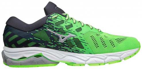 MIZUNO WAVE ULTIMA 12 BĚŽECKÁ OBUV PÁNSKÁ - Zelená, Černá č.3