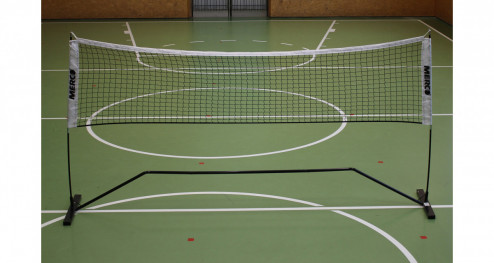 MERCO TENIS/BADMINTON SET STOJANY NA KURT včetně sítě 3 a 6 metrů č.3