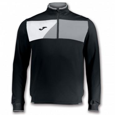 JOMA TRÉNINKOVÁ MIKINA 1/2 ZIP DĚTSKÁ - Černá, Bílá č.1