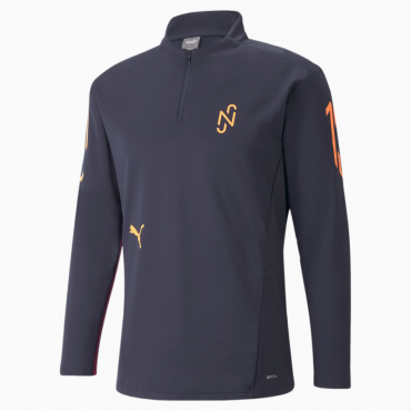 PUMA NEYMAR JR TRÉNINKOVÁ MIKINA 1/2 ZIP PÁNSKÁ - Tmavě modrá č.1