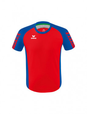 ERIMA SIX WINGS DRES, KRÁTKÝ RUKÁV - DĚTSKÝ - Červená, Modrá č.1