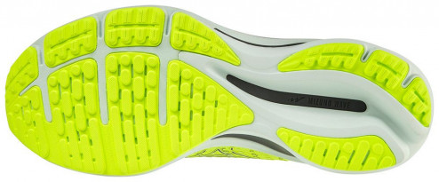 MIZUNO WAVE RIDER 25 BĚŽECKÁ OBUV PÁNSKÁ - Neon žlutá č.4