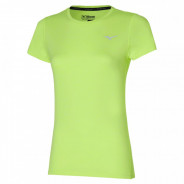 MIZUNO IMPULSE CORE TEE TRIKO DÁMSKÉ - Neon žlutá