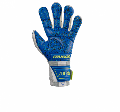 REUSCH GK ATTRAKT FREEGEL FUSION O-T BRANKÁŘSKÉ RUKAVICE - Šedá, Žlutá č.2